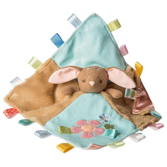 Mary Meyer Taggies Stuffed Animal Security Blanket, 13 X 13", Harmony Bunny
