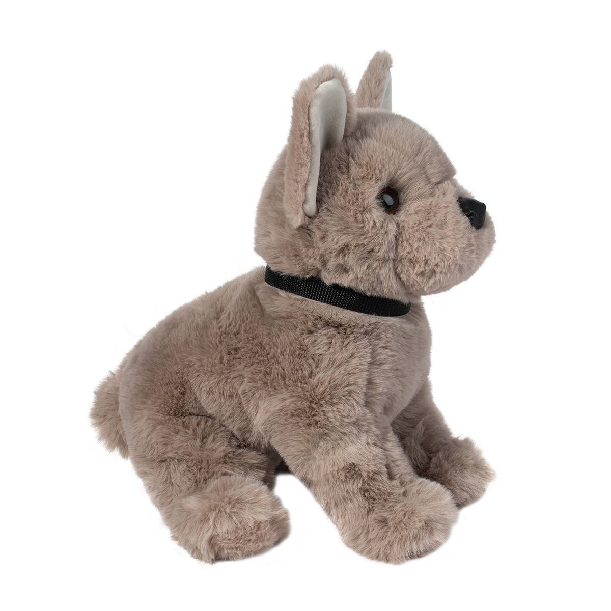 Bernadette DLUX 13" Grey French Bulldog Douglas Plush Dog Stuffed Animal Puppy