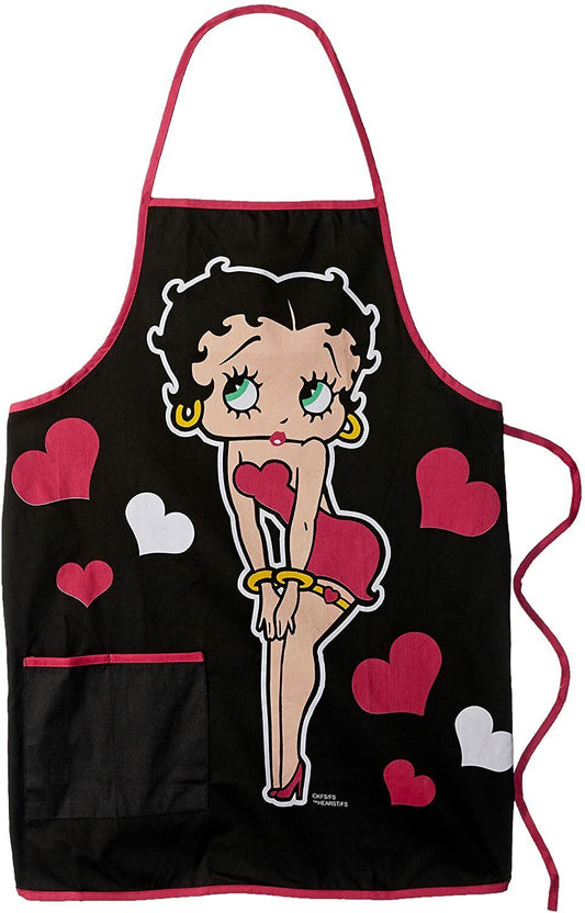 Spoontiques Betty Boop Apron, 31 inches, One Size