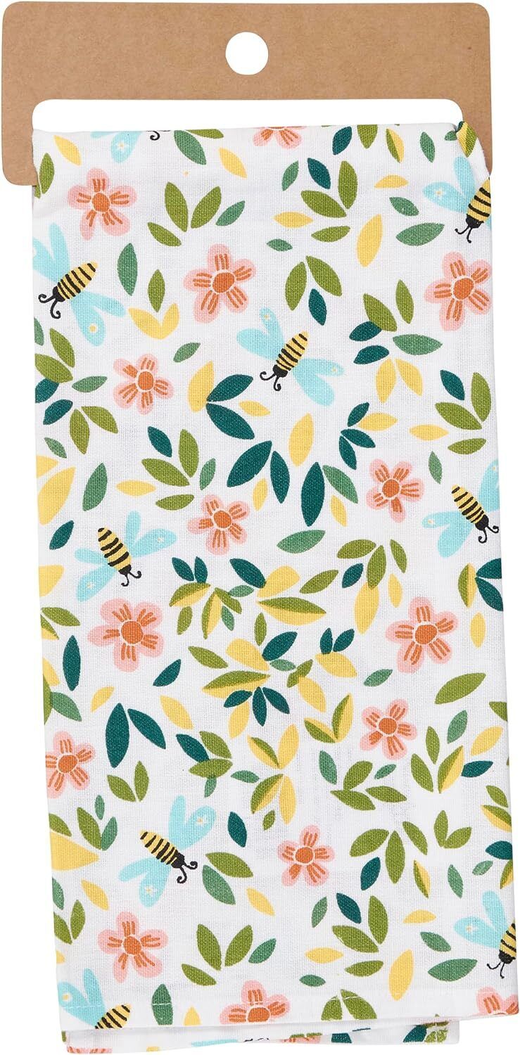 Primitives by Kathy Kitchen Towel - Be Happy, 26"