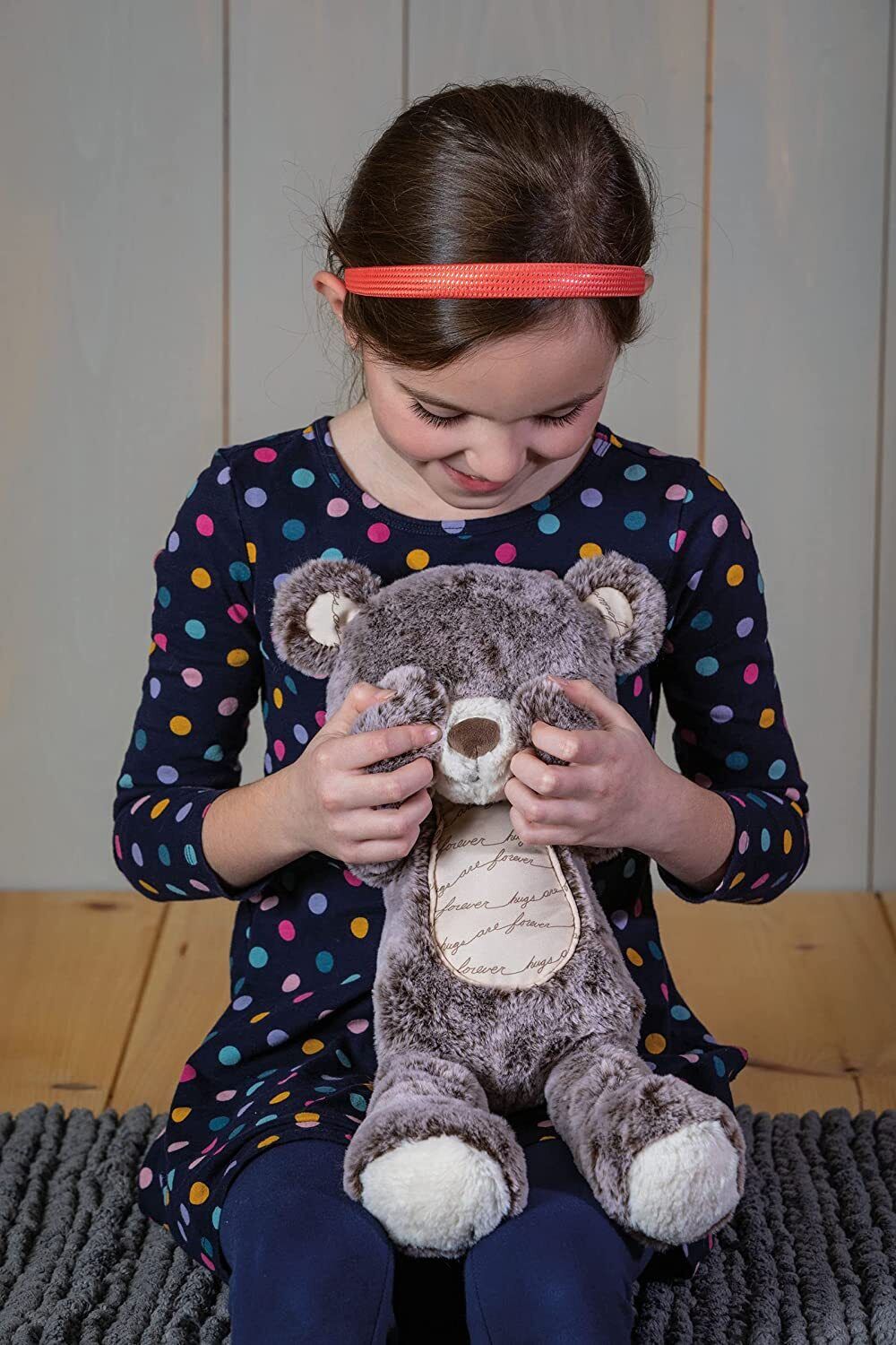 Mary Meyer Soft Sayings Stuffed Animal Soft Toy, 16-Inches, Teddy Bear