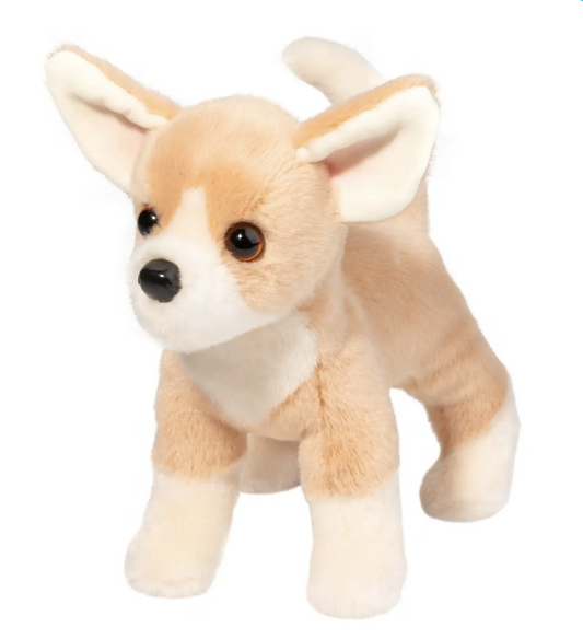 Douglas Toys Chichi Chihuahua Plush Stuffed Animal Toy, 7" long