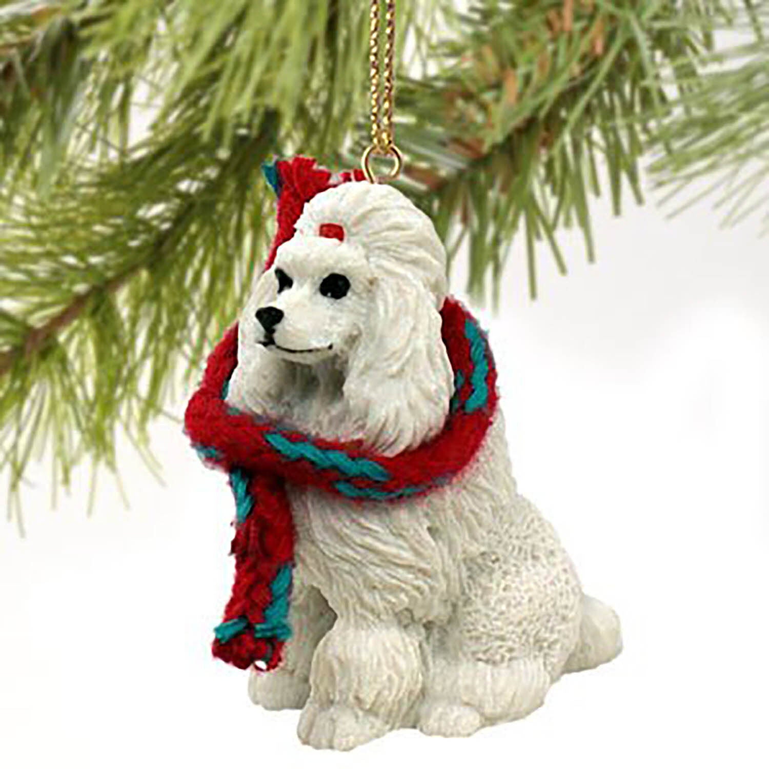 Conversation Concepts Poodle White Original Ornament
