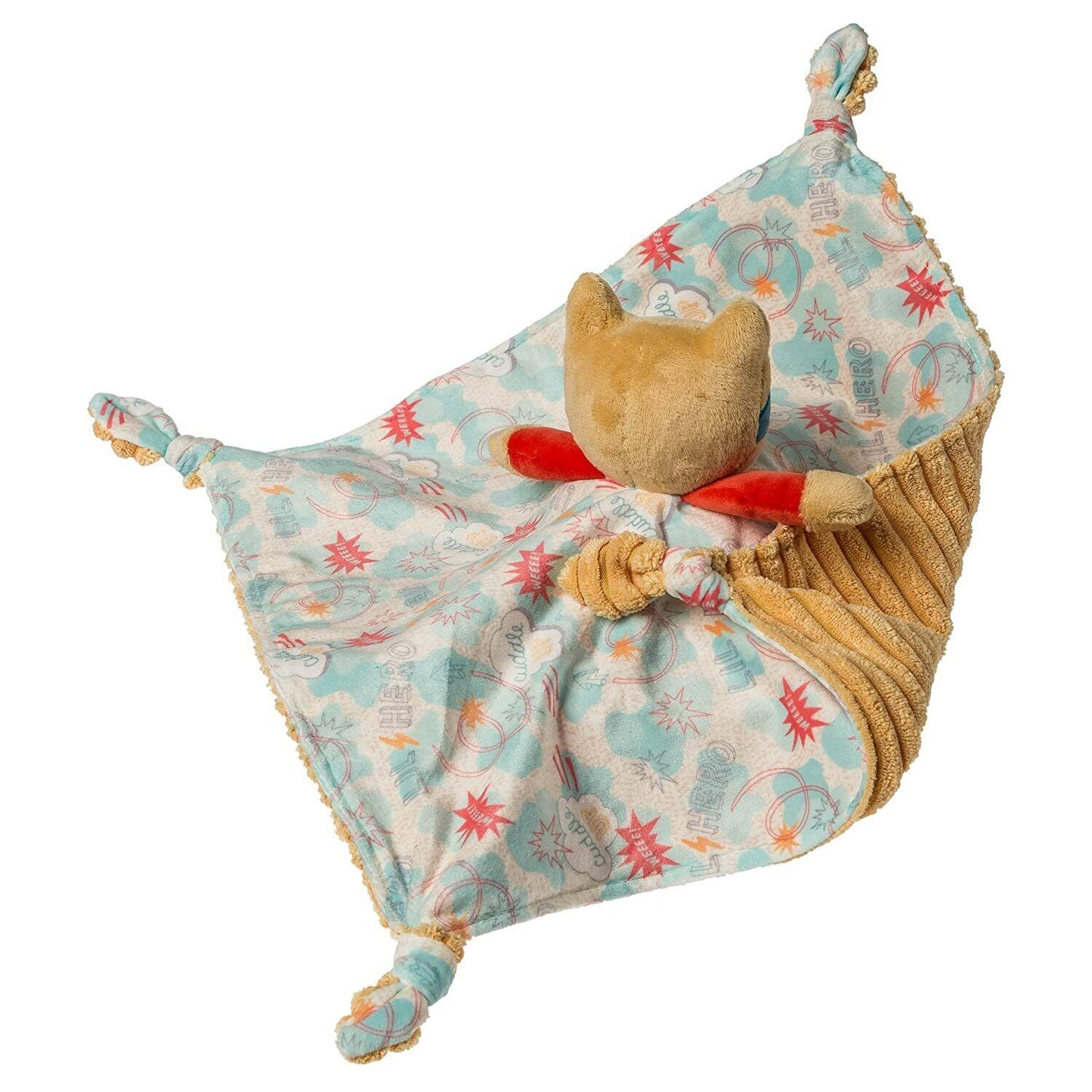 Mary Meyer Stuffed Animal Security Blanket, 13 x 13-Inches, Lil' Hero