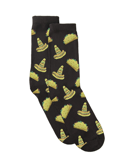 Ganz Live Everyday Like It's Taco Tuesday - Men's Socks