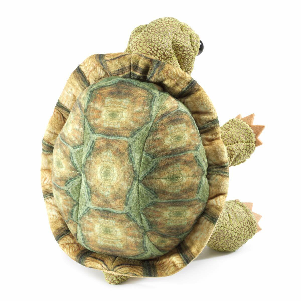 Folkmanis Standing Tortoise Puppet, 12"
