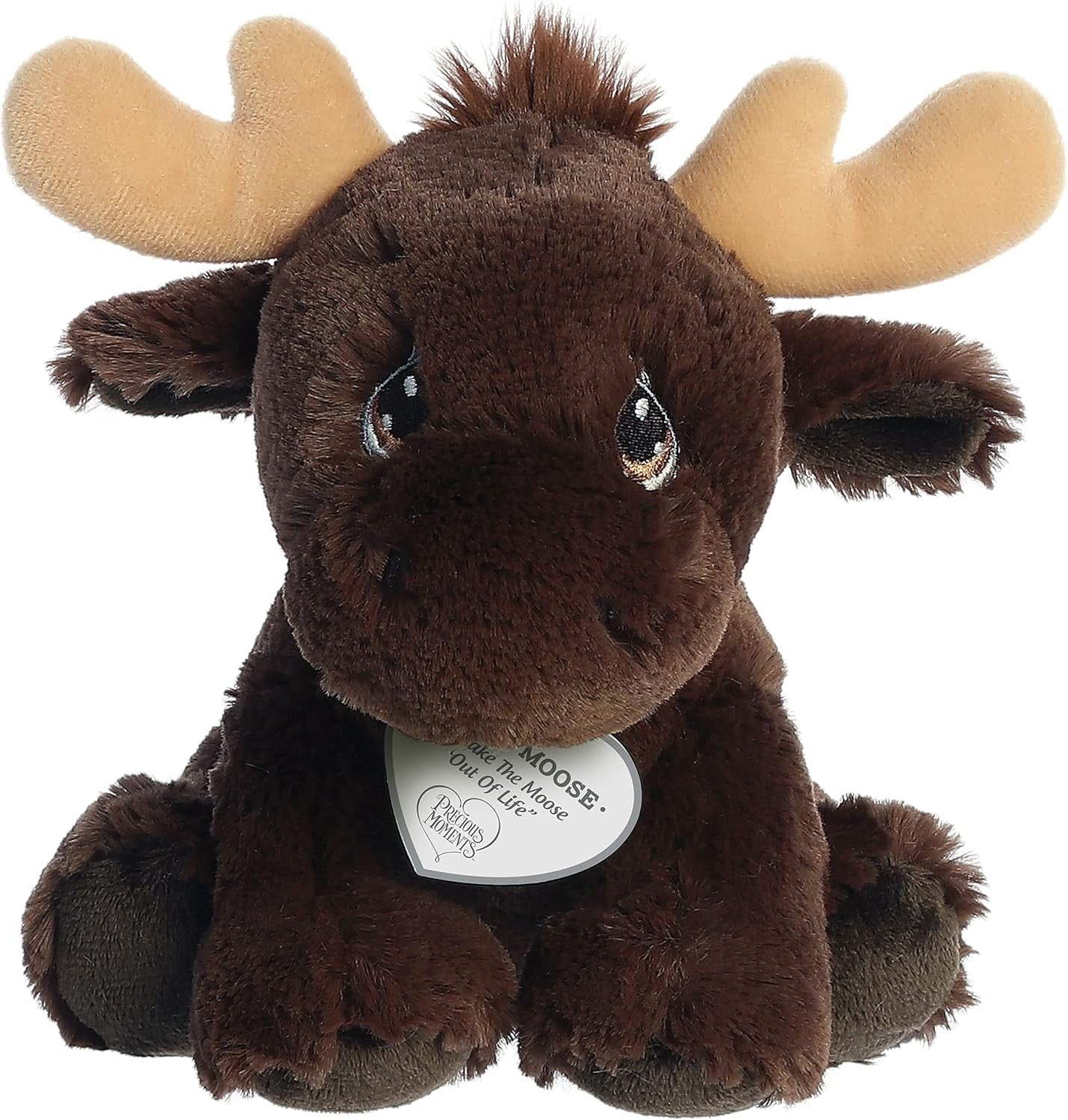 Aurora® Adorable Precious Moments™ Miles Moose Stuffed Animal Toy, 8.5 inches