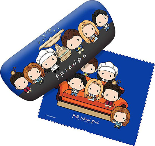 Spoontiques Friends Eyeglass Case & Microfiber Cleaning Cloth