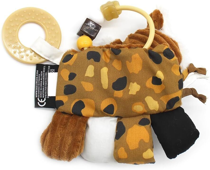 Deglingos Activity Rattle Speculos - Tiger -Teething Ring