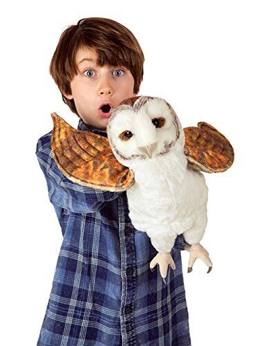 Folkmanis Barn Owl Hand Puppet