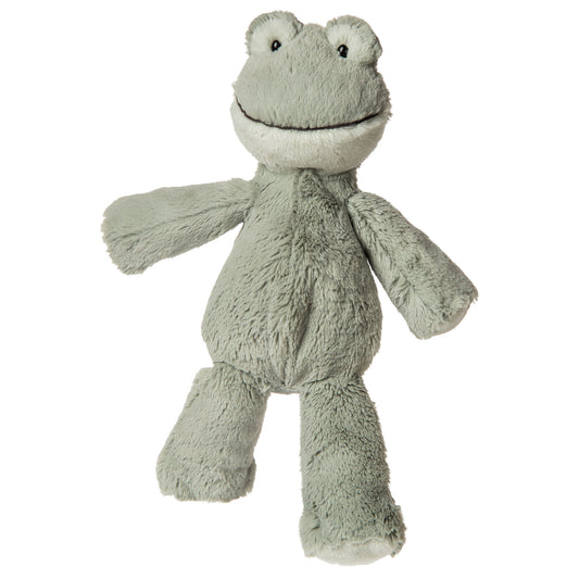 Mary Meyer Marshmallow Zoo Stuffed Animal Soft Toy, 13-Inches, Mossy Green Frog