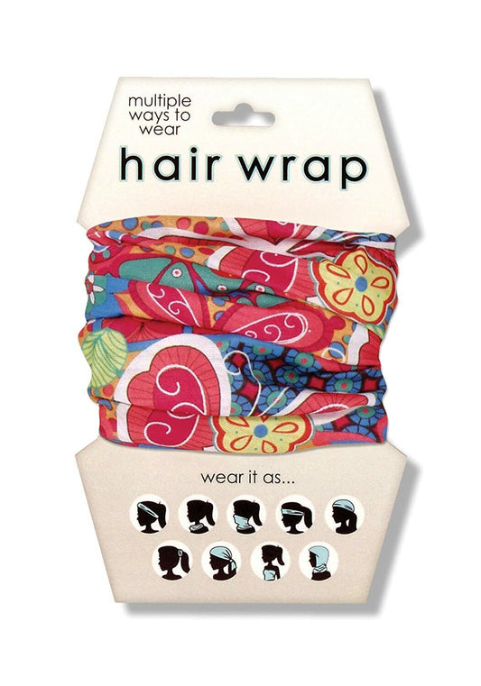 Spoontiques Butterflies Hair and Face Wrap, Pink