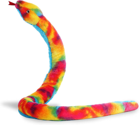 Aurora® Playful Snake Rainbow Snake Stuffed Animal, 53 in