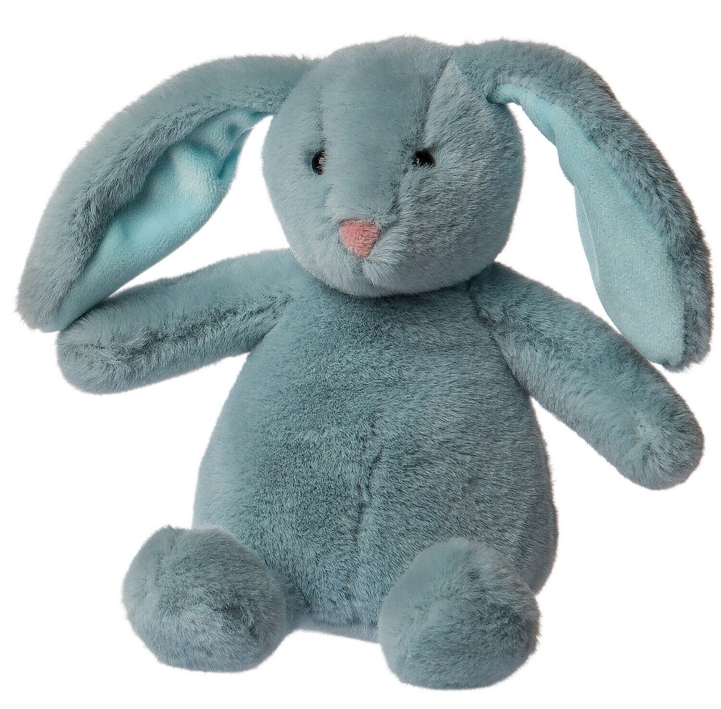 Mary Meyer Bubbles Bunny Plush Stuffed Animal Toy, 6", Teal
