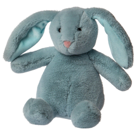 Mary Meyer Bubbles Bunny Plush Stuffed Animal Toy, 6", Teal