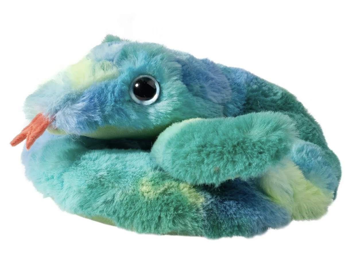 Douglas Pretzel Snake Plush Stuffed Animal, 7" wide Curled up