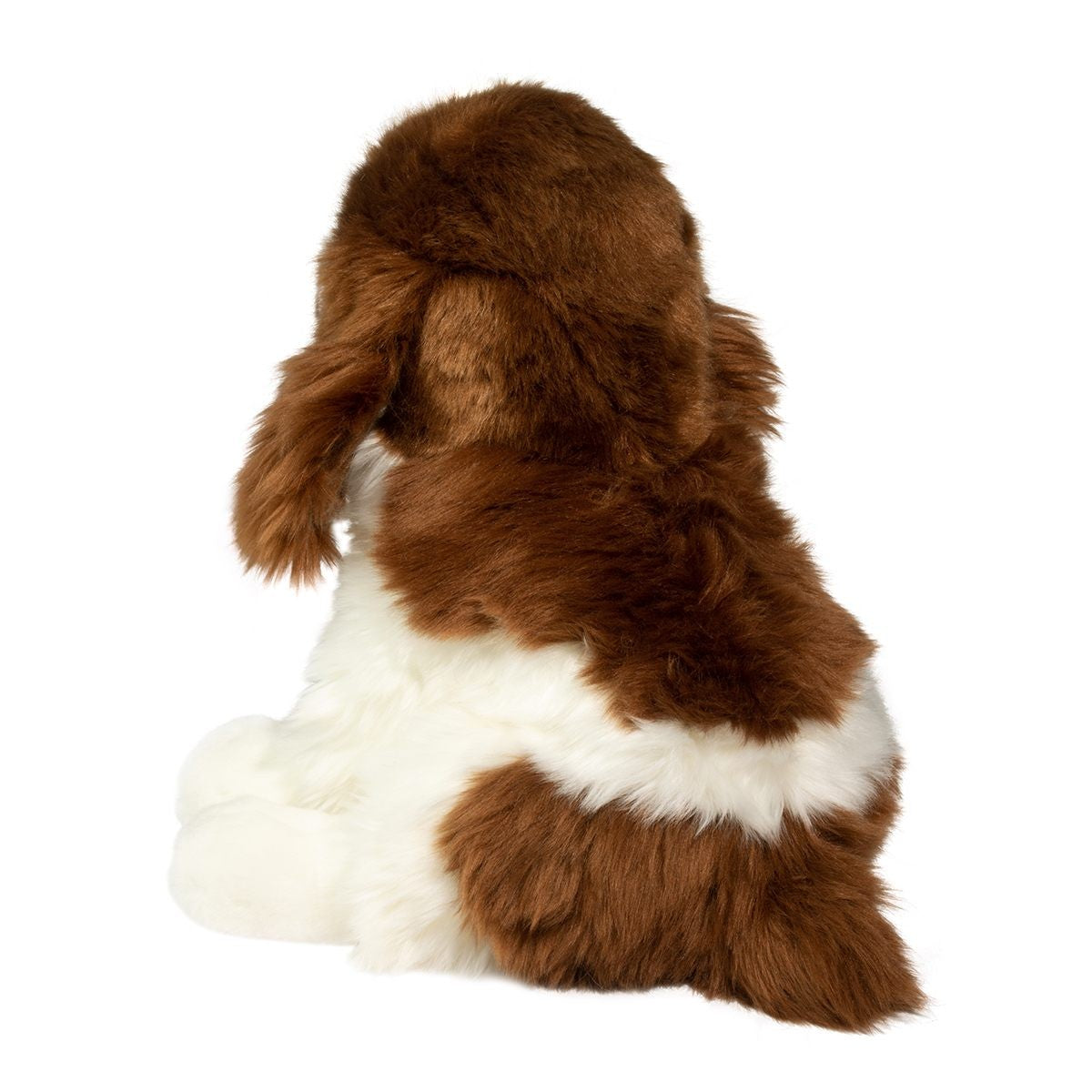 Douglas Toys Chip Springer Spaniel Liver Plush Stuffed Animal Toy, 12" sitting