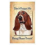 Basset Hound Baggage Buddies Luggage Tag 4"