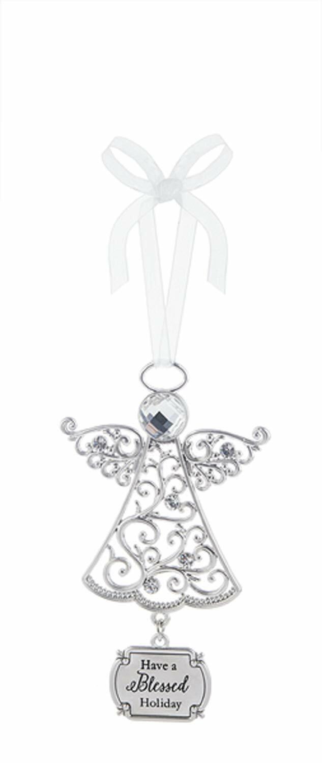 Ganz Hanging Ornament - Have A Blessed Holiday