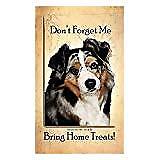 Australian Cattle Dog Blue Merle Baggage Buddies Luggage Tag 4"