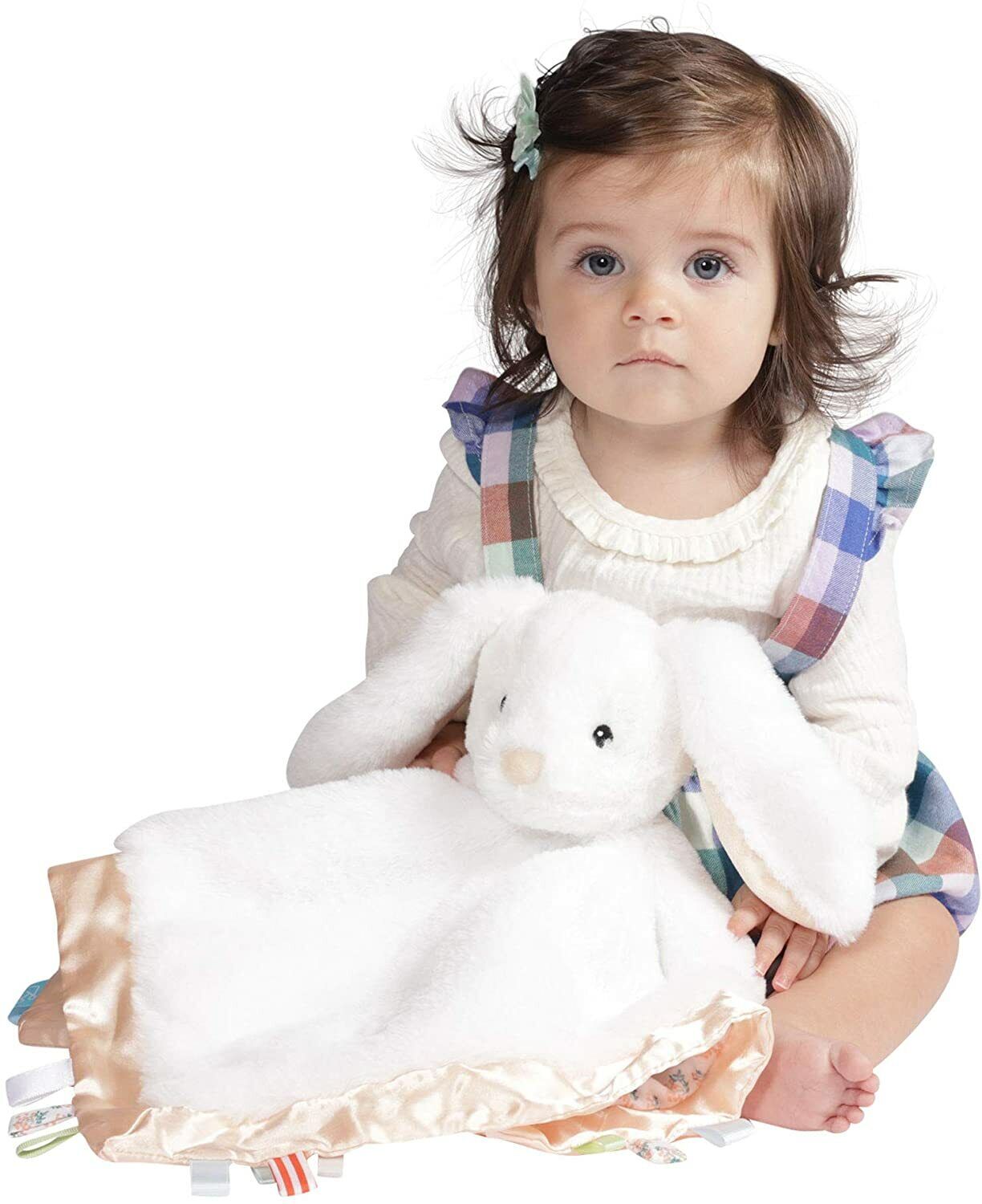 Manhattan Toy Fairytale Snuggle Bunny Blankie Ultra-Soft Soother Baby Lovey, 19"