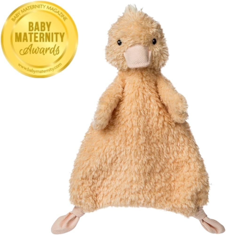 Mary Meyer Lovey for Babies Again Friends Soft Snuggle Toy, 11-Inches, Duck
