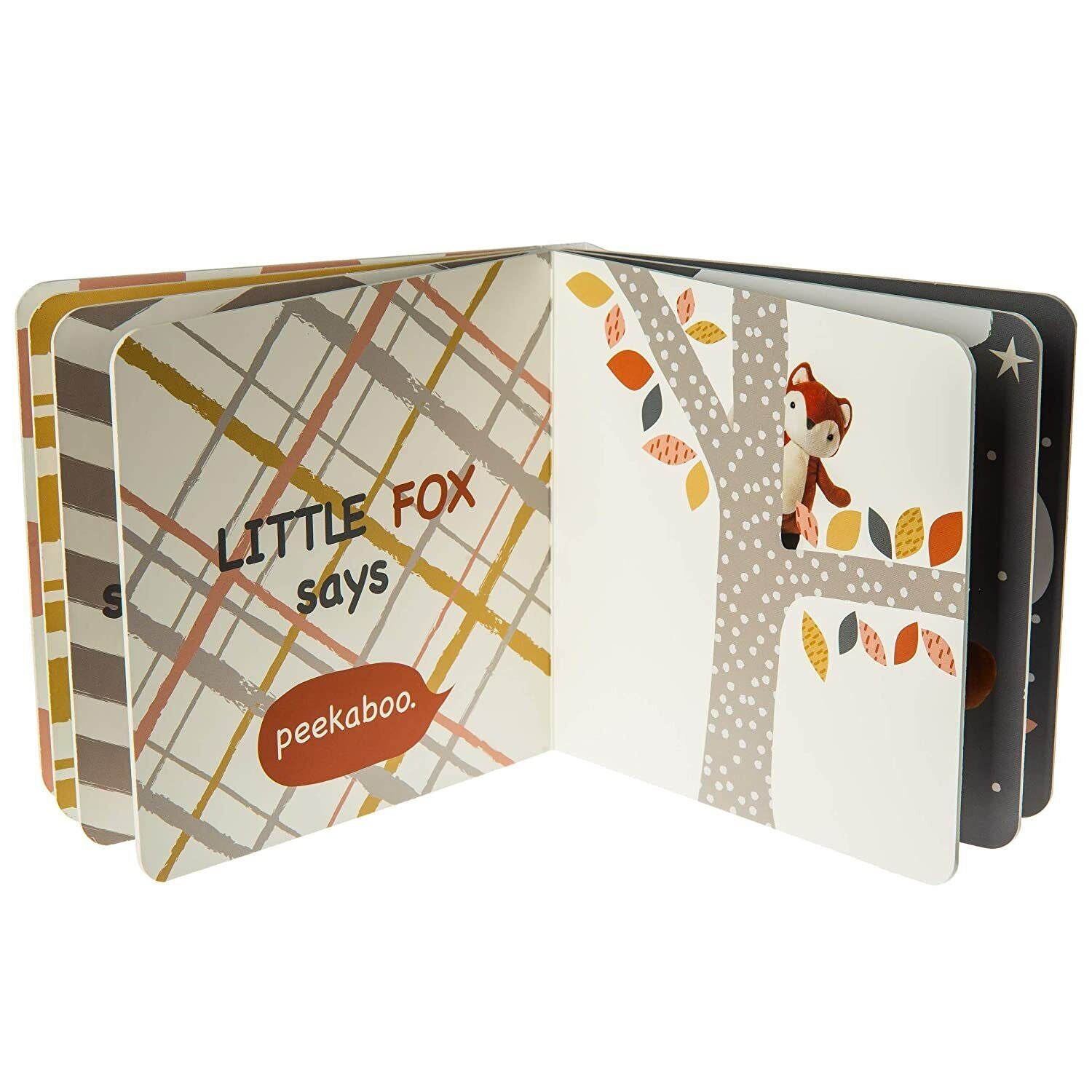 Mary Meyer Leika Baby Board Book, 6 x 6-Inches, Little Fox