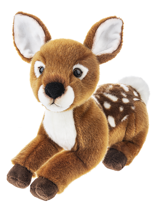 Ganz Heritage Collection Spotted Fawn Plush Stuffed Animal Toy, 12"