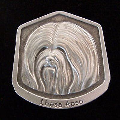 Lhasa Apso Fine Pewter Dog Breed Ornament
