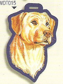 Yellow Labrador Luggage Tag