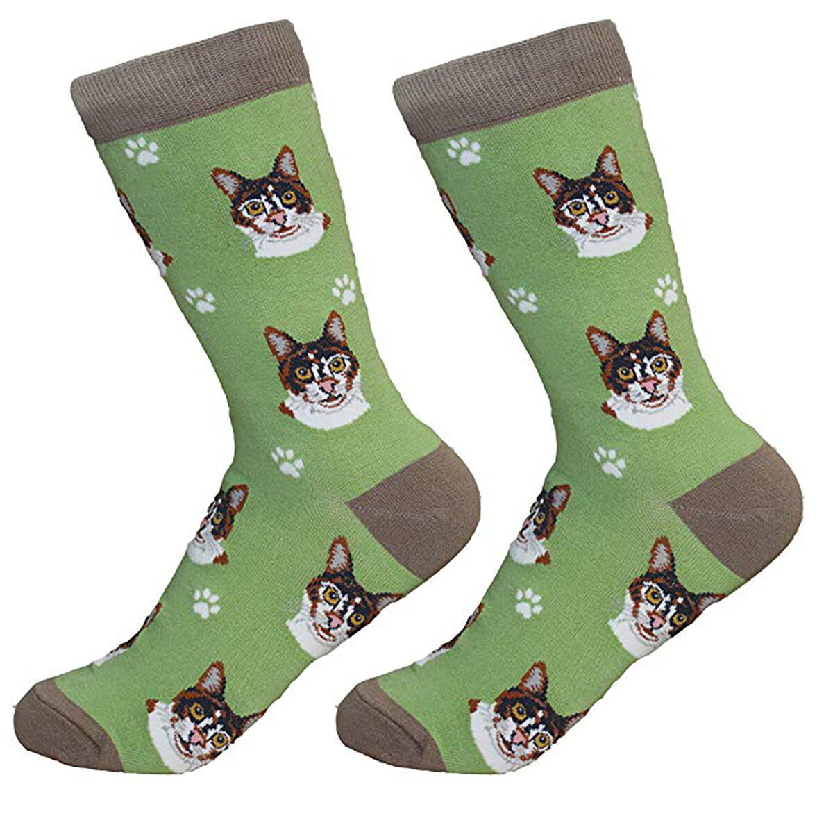 Calico Cat Breed Socks Unisex Sock Daddy by E&S Pets