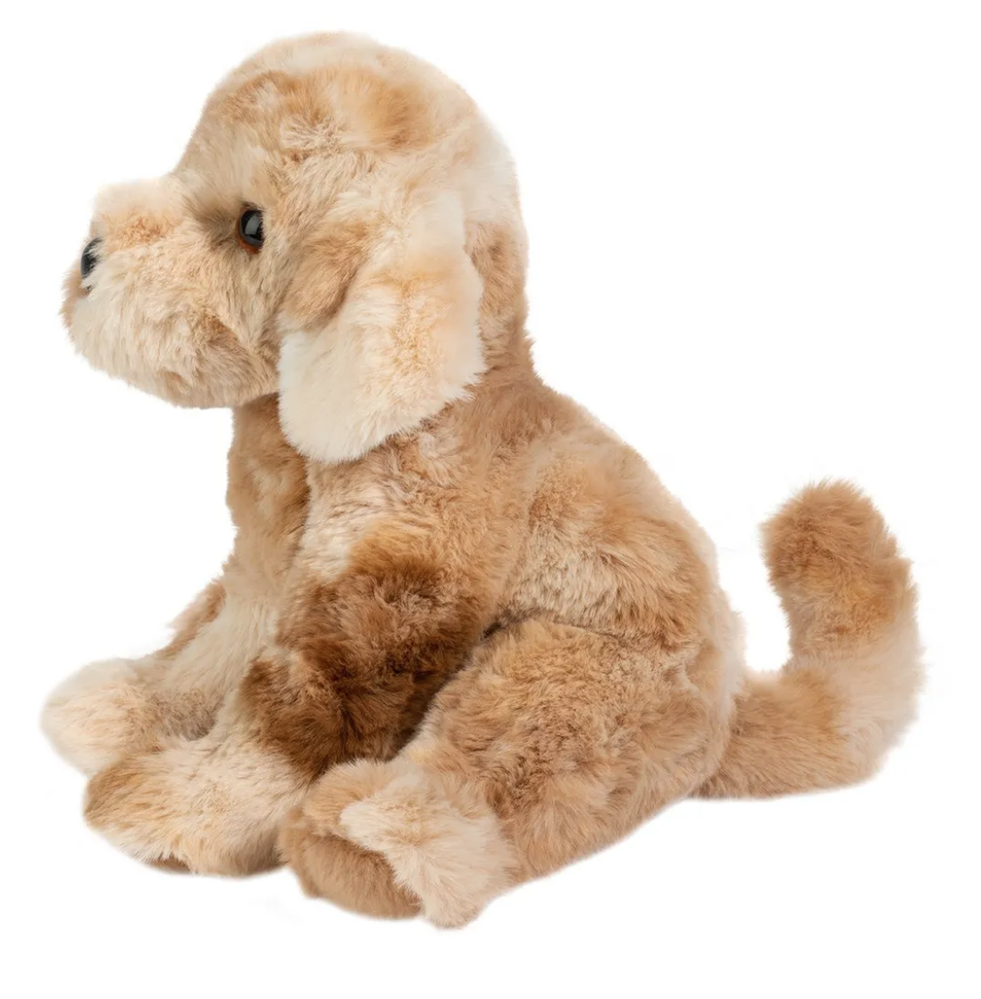 Douglas Weslie Soft Brown Rescue Dog Plush Stuffed Animal, 9" Tall Sitting