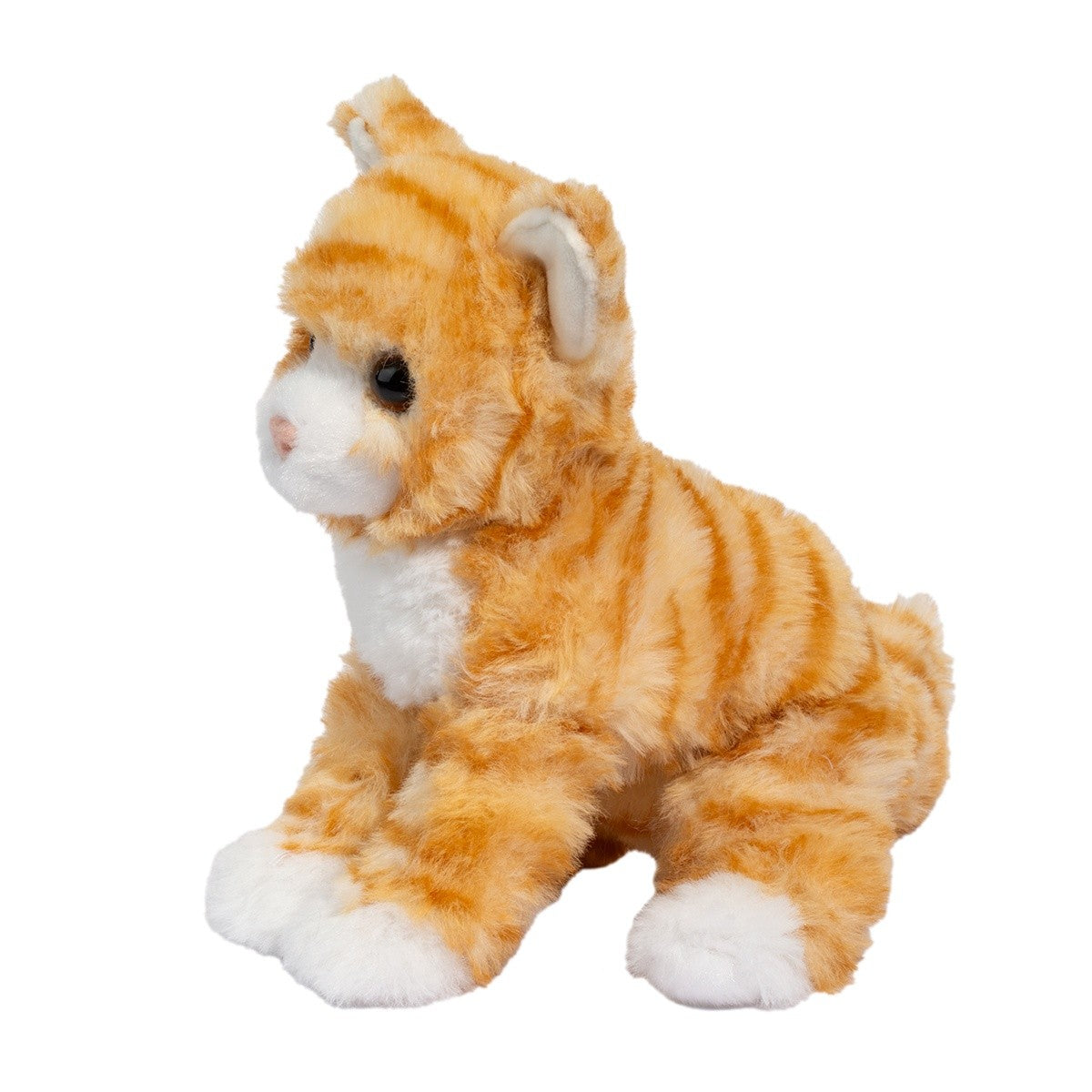 Douglas Gingie Striped Cat Mini Soft Plush Stuffed Animal, 8" long