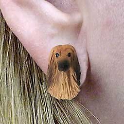 Conversation Concepts Afghan Tan/Brown Post Earrings