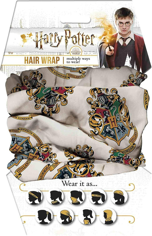 Spoontiques Harry Potter Hogwarts Crests Hair and Face Wrap
