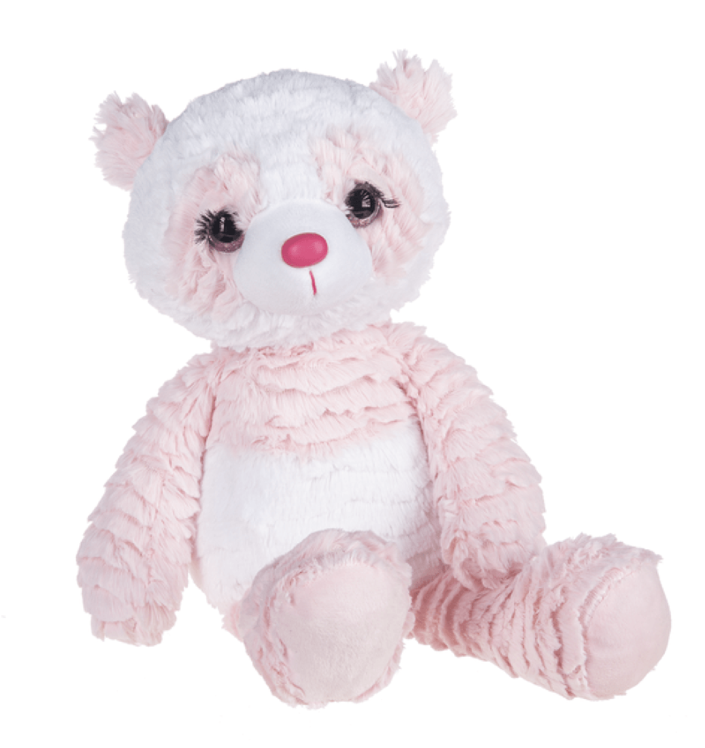 Ganz HV9467 Lashoos[TM] Pink and White Panda Plush Toy, 15-inch Height