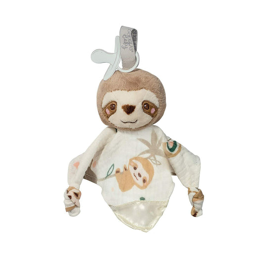 Douglas Baby Stanley Sloth Paci Lovey Pacifier Holder