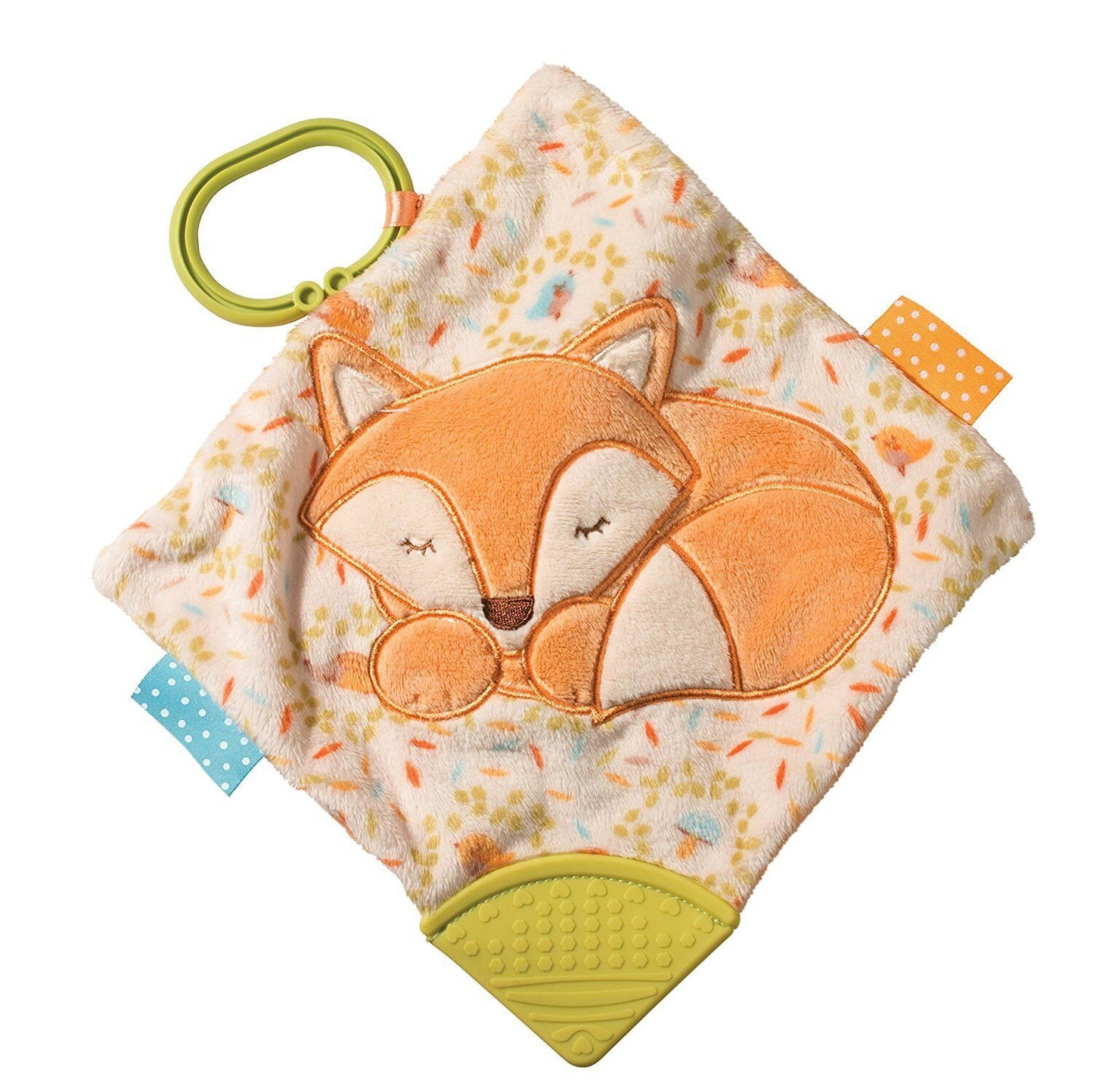Douglas Fox Playtivity Soft Plush Baby Lovey Blankee 6"