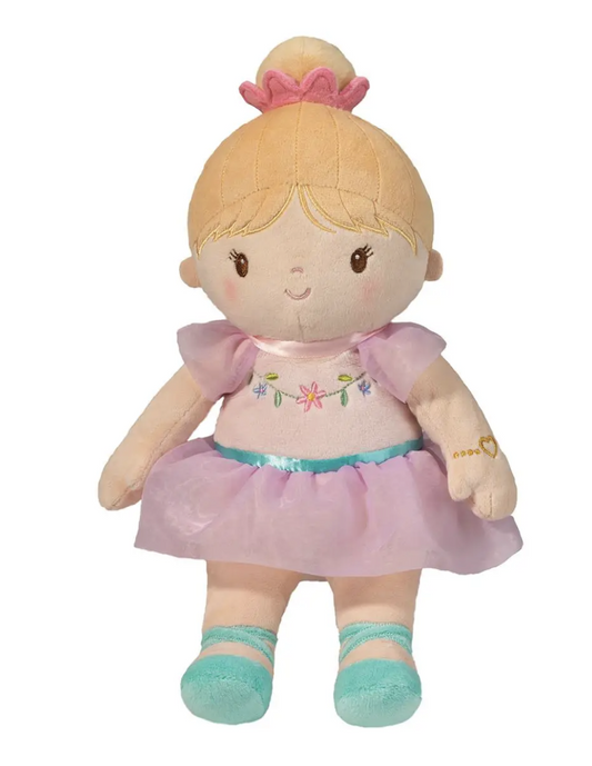 Douglas Toys Petal Ballerina Soft Doll Plush Stuffed, 13 inch