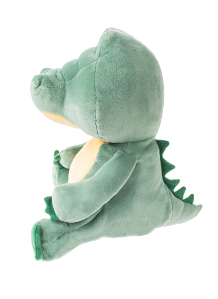 Baby Ganz Cuddle-Me Alligator with Rattle Plush Stuffed Animal Toy, 9"