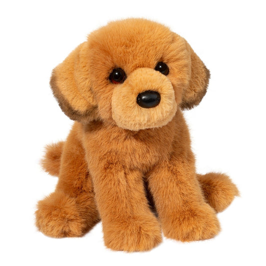 Douglas Toys August Golden Retriever Plush Stuffed Animal Toy, 9" sitting