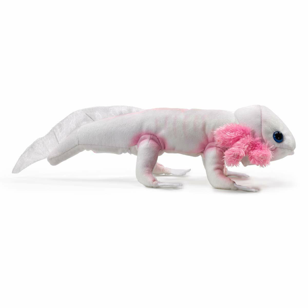 Folkmanis Axolotl Finger Puppet, 9"