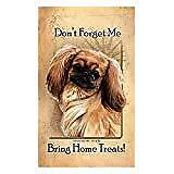 Pekingese Red Sable Dog Baggage Buddies Luggage Tag 4"