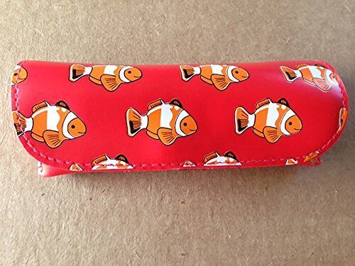 Under the Sea Small Semi-Hard Eyeglasses Case - Clown Fish