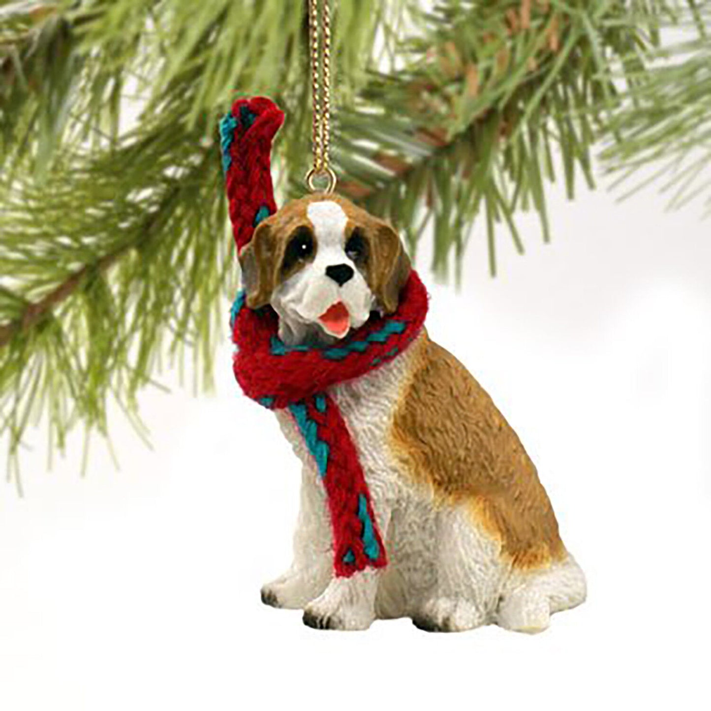 Conversation Concepts Saint Bernard w/Rough Coat Original Ornament
