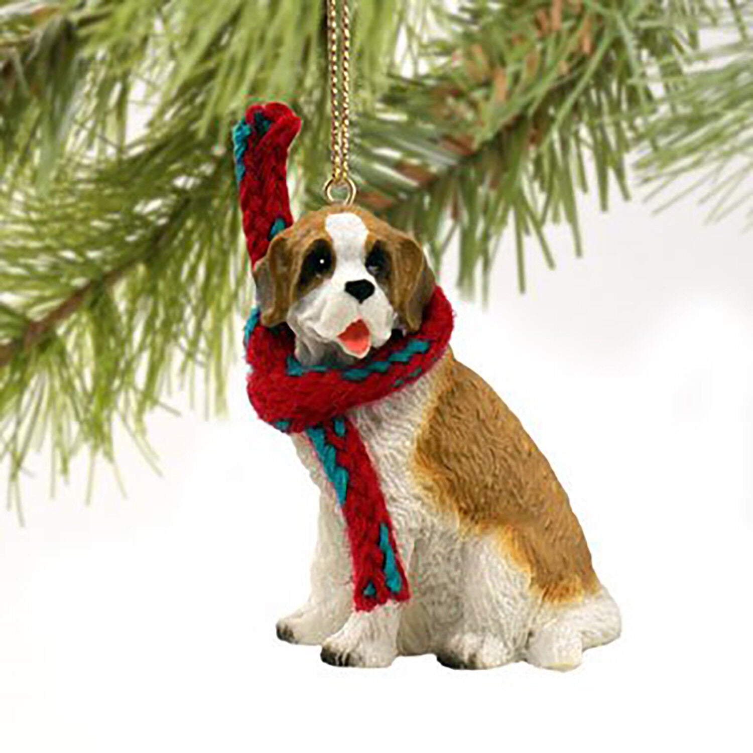Conversation Concepts Saint Bernard w/Rough Coat Original Ornament