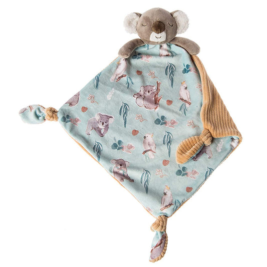 Mary Meyer Little Knottie Lovey Security Blanket, 10 X 10", Down Under Koala