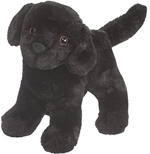 Douglas Toys Abraham Black Lab, 8"