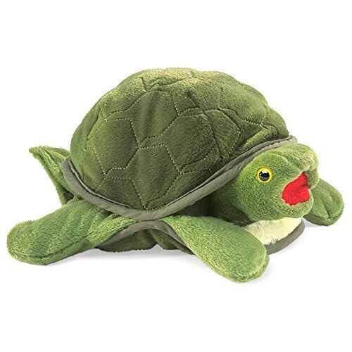 Folkmanis Baby Turtle Hand Puppet