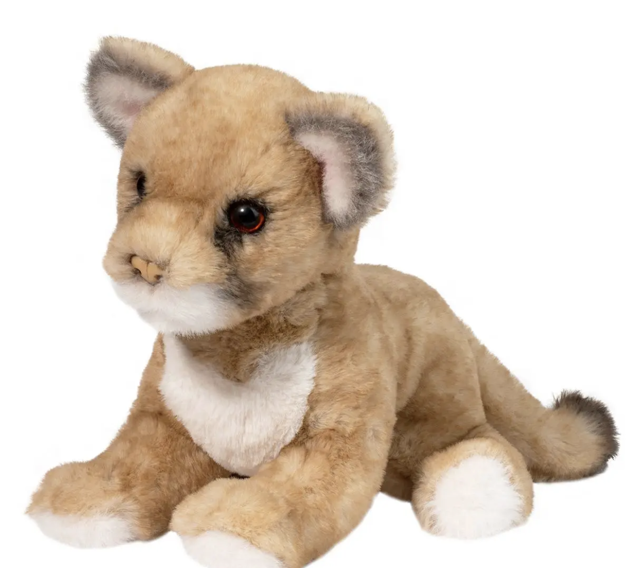 Douglas Carmie Soft Mountain Lion Plush Stuffed Animal, 11"